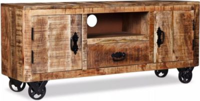 Meuble TV HELLOSHOP26 Meuble télé buffet tv télévision design