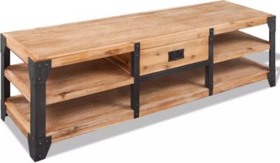 Meuble TV HELLOSHOP26 Meuble télé buffet tv télévision design