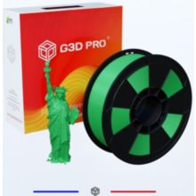 Filament 3D G3D PRO ABS, 1,75mm, Vert, Bobine, 1 kg