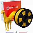 Filament 3D G3D PRO PLA, 1,75mm, Jaune, Bobine, 1 kg