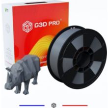 Filament 3D G3D PRO PLA, 1,75mm, Argent, Bobine, 1 kg