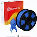 Filament 3D G3D PRO PLA FLUO, 1,75mm, Bleu, Bobine, 1 kg