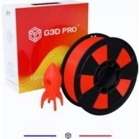 Filament 3D G3D PRO PLA FLUO, 1,75mm, Orange, Bobine, 1 kg