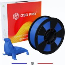 Filament 3D G3D PRO PLA, 1,75mm, Bleu Ciel, Bobine, 1 kg