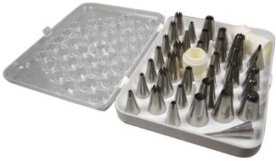 Douille à pâtisserie DE BUYER coffrets inox et adaptateurs 2114.10