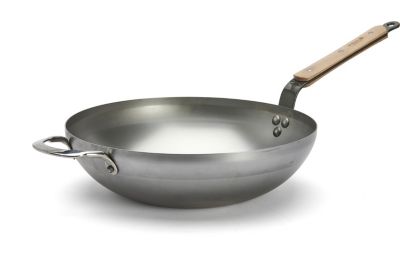Wok DE BUYER Mineral B Bois 32cm
