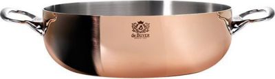 Sauteuse DE BUYER Sauteuse bombée 2 anses cuivre/inox 28cm
