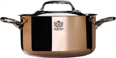 Faitout DE BUYER Faitout anses cuivre/inox 28cm