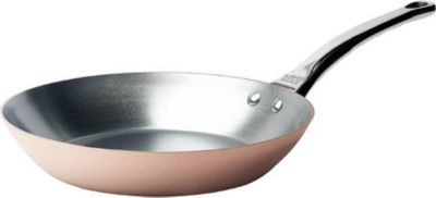 Poêle DE BUYER Poêle ronde en cuivre/inox 24cm Poêle DE BUYER Poêle ronde en cuivre/inox 24cm