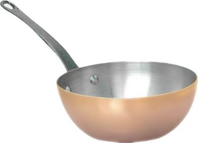 Sauteuse DE BUYER Sauteuse bombée pro en cuivre/inox 24cm