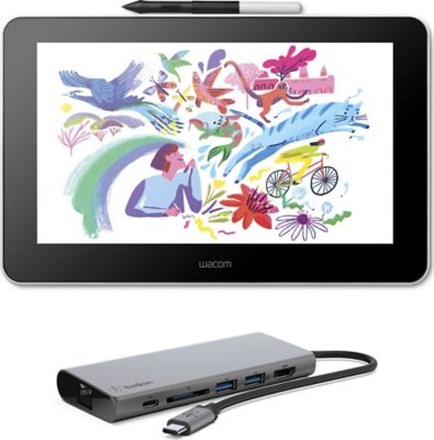 Tablette graphique Wacom WACOM One + Hub USB-C Belkin