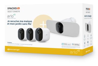 Caméra de surveillance ARLO 3 caméras essential+1 camera