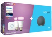 Ampoule connectée PHILIPS Pack Hue/Amazon Starter kit