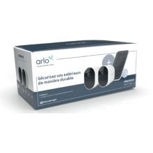 Caméra de sécurité ARLO Pack Boulanger Pro 4 + panneau solaire