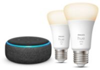 Pack PHILIPS Hue E27 White X2+ AMAZON Echo Dot3