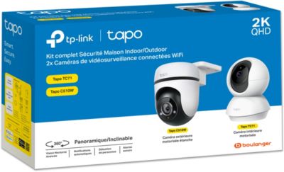 Caméra de sécurité TP-LINK 2 caméras Tapo C510W + TC71