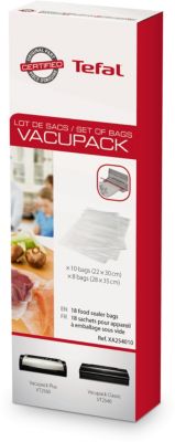 Kit de sacs sous vide alimentaires, sacs réutilisables avec pompe à vide  électrique, sac de rangement pour cuisine, restaurant (B 5 sacs x 53,3 x  55,9