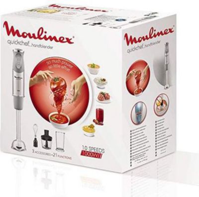 Mixeur MOULINEX Mixeur plongeant 3 en 1 Quickchef DD655D