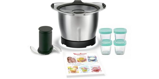 Mini cuve MOULINEX XF387E10 Mini-cuve COMPANION +4pots bébé