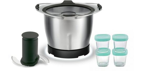 Mini cuve MOULINEX XF387E10 Mini-cuve COMPANION +4pots bébé