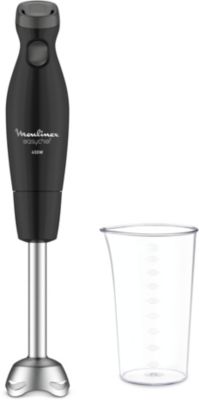 Moulinex DD1211 Mixeur Plongeant Turbomix+ 350 ml Plastique Blanc :  : Cuisine et Maison