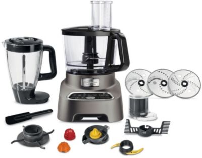 Robot multifonction MOULINEX FP827E10 Double Force Silver + 10 access