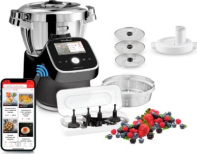 Robot cuiseur MOULINEX I Companion Touch Pro XL Noir HF93D810