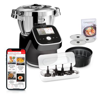 Location Robot cuiseur MOULINEX I Companion Touch Pro XL Noir HF93D810