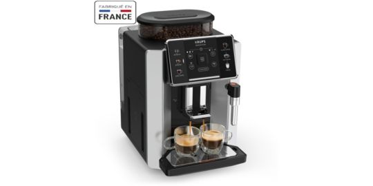 Expresso Broyeur KRUPS EA910E10 sensation silver