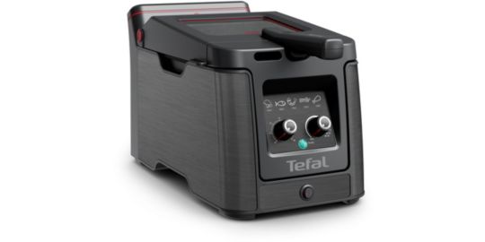 Friteuse semi-professionnelle TEFAL avec huile CLEAR DUO