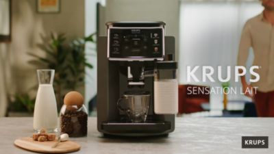 Voir la vidéo pour Expresso Broyeur KRUPS Sensation lait EA912HF1