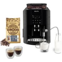 Location Expresso Broyeur KRUPS pack EA8168F2 + 500g café en grains