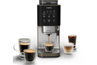 Expresso Broyeur KRUPS Coffee Crush Experience, Machine à café à grains ultra compacte SA403BE0
