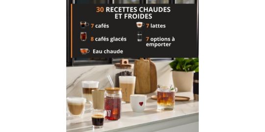 Expresso Broyeur KRUPS Sensation Elite EA918GE0