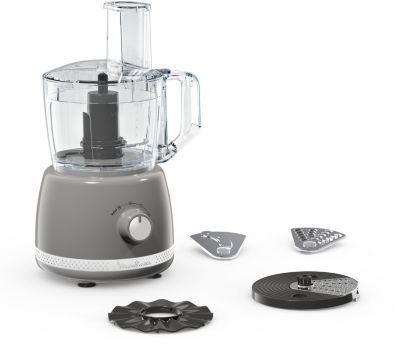 Moulinex Robot multifonction, 1000 W, 28 fonctions, Bol 3 L, Blender 2 L,  Hachoir, Disques pour râper et émincer, Lames inox titanium, Robot cuisine