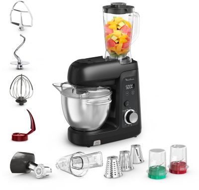 Robot pâtissier MOULINEX BAKE PARTNER + & ACC QA5458F1