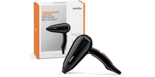 Sèche cheveux de voyage BABYLISS 5344E TRAVEL DRY 2000