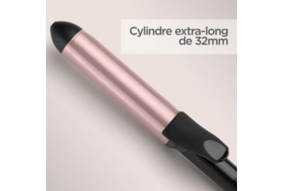 fer à boucler BABYLISS C452E rose quartz