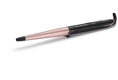 fer à boucler BABYLISS C454E ROSE QUARTZ CONICAL WAND