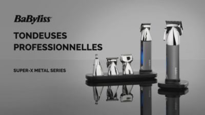 Voir la vidéo pour Tondeuse cheveux BABYLISS E996E - super-X metal series