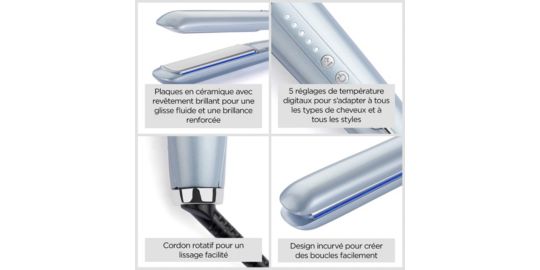 Lisseur BABYLISS Hydro-Fusion ST573E
