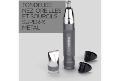 Tondeuse corps BABYLISS Super-X Metal Series E116E