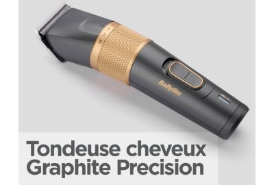 Tondeuse cheveux BABYLISS E987E Graphite Precision