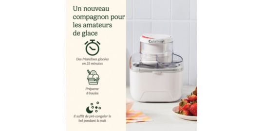 Sorbetière CUISINART ICEM10E