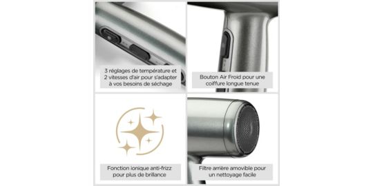 Sèche cheveux BABYLISS Xanadu D581E