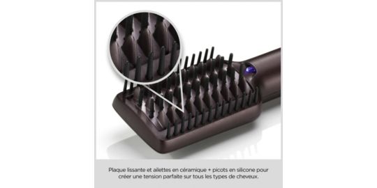 Brosse lissante BABYLISS Air Power Smooth AS6400E