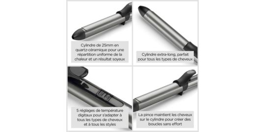 Fer à boucler BABYLISS Xanadu C261E