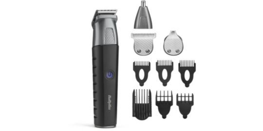 Tondeuse multi usages BABYLISS 11 en 1 Lithium Power Grey Edition MT815