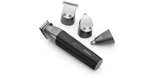 Tondeuse multi usages BABYLISS 11 en 1 Lithium Power Grey Edition MT815