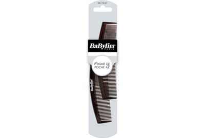 Brosse BABYLISS 2 peignes poche design